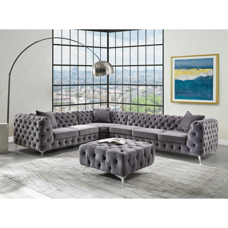 Canapé modulaire avec repose-pieds Coutee