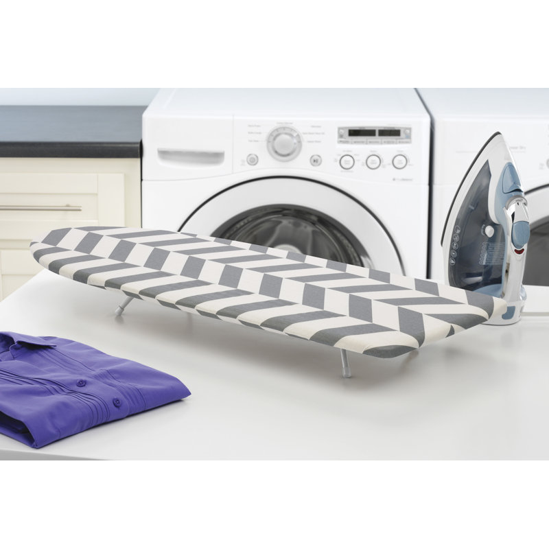 WOOD TABLETOP IRONING BOARD
