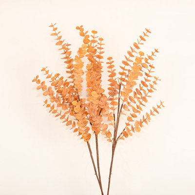 32" Artificial Eucalyptus Branch Floral Arrangement For Vase Filler, Fall Sprays Faux Flower Foliage Bouquet Home Wedding Party Decoration Dining Tabl