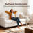87.4” 3 Seater Sofa With Deep Seats, Modern Couch For Living Room, Comfy Armrests And Seats And Backrests