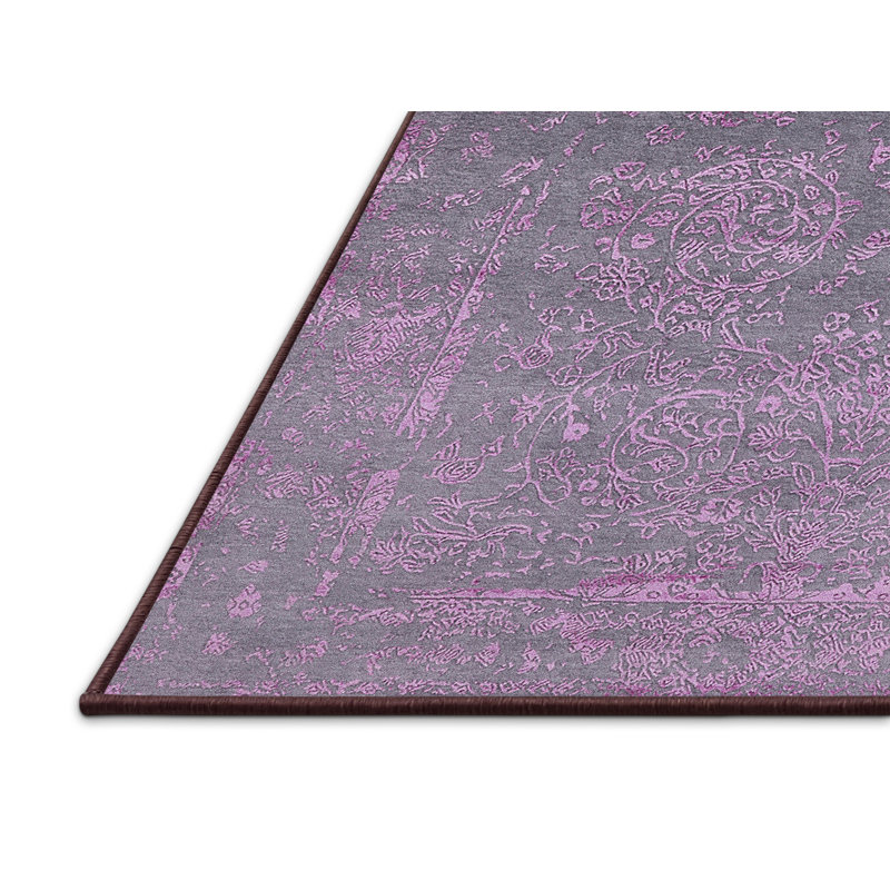 Floral Indoor Rug, Rectangle 4' x 6'
