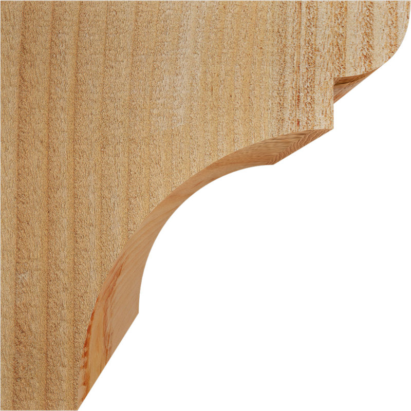 Yorktown Corbel, H 8 po x l 6 po x P 8 po, Sapin de Douglas, Sciage brut