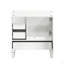 Meuble-lavabo 30 po. Armoire de rangement abondante - 1 porte à fermeture douce et 3 tiroirs-125514681