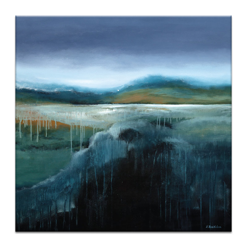 First Frost by Lydia Ben-Natan - Wrapped Canvas Print, 102cm H x 102cm W x 3.8cm D