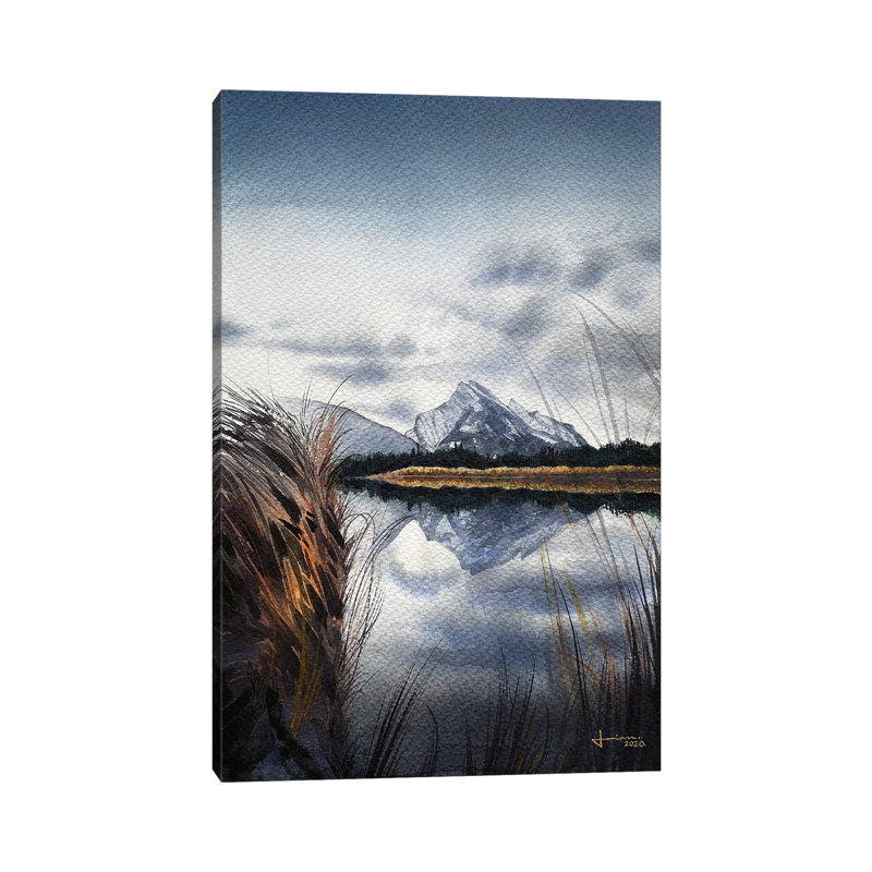 In The Horizon by Liam Kumawat - Wrapped Canvas Painting, 66.04 cm H x 45.72 cm W x 1.91 cm D