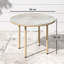 Round Metal Outdoor Coffee Table , 60.00cm cm W 60.00cm cm D