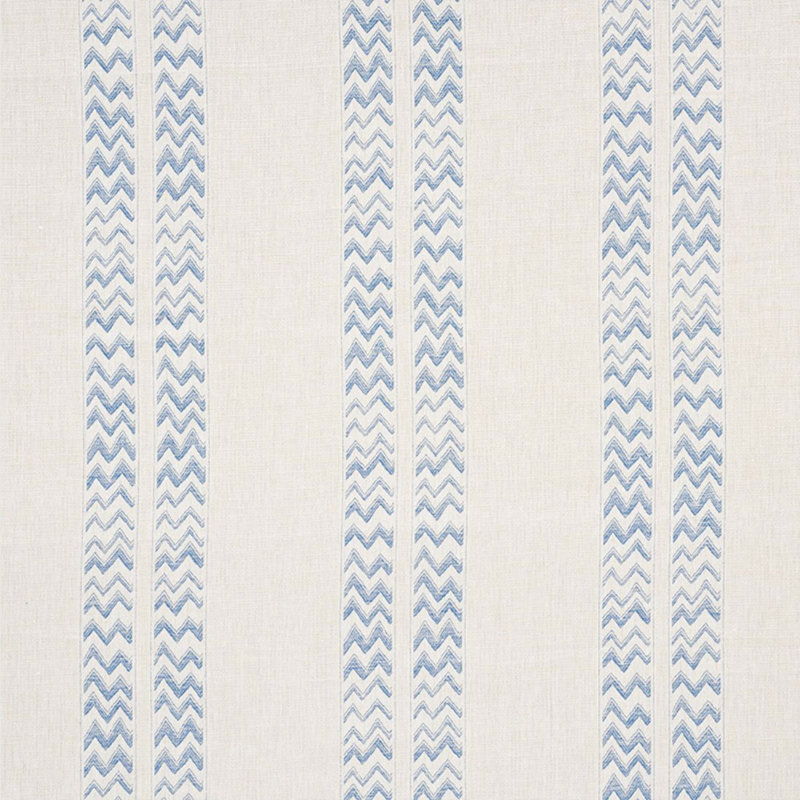 Kudu Stripe Fabric, Blue
