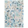 Ines Blue Hand Micro Hooked Wool Rug