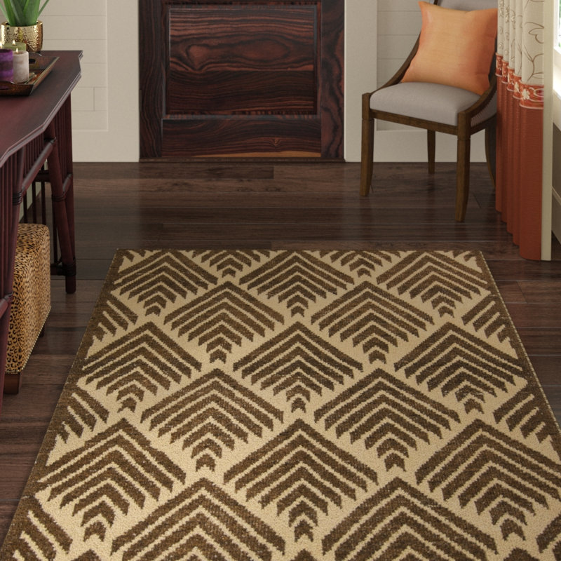 Rachida Wool Geometric Indoor Rug, 8' x 11'