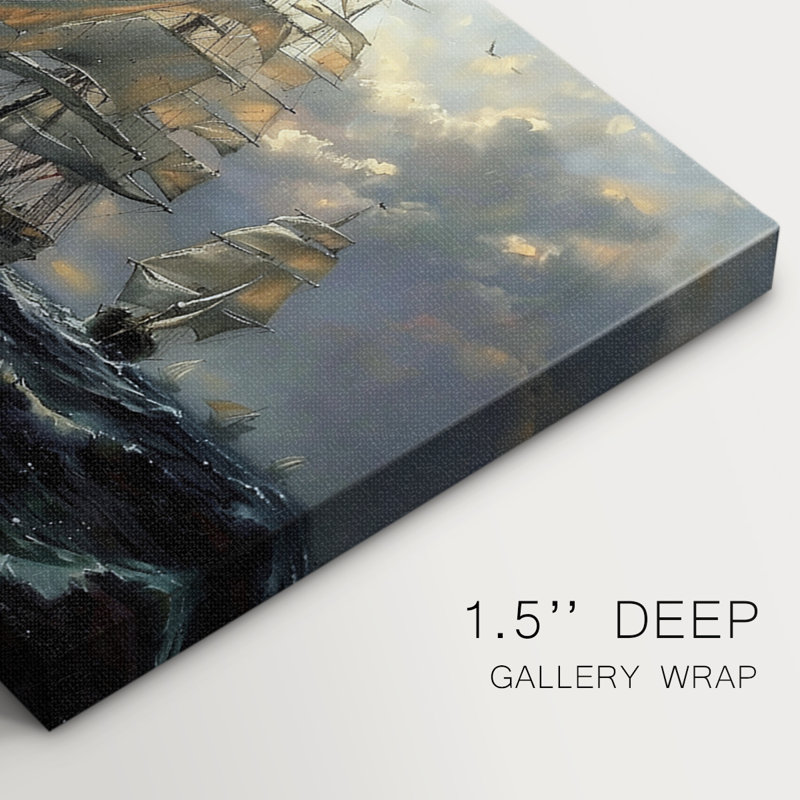 Nautical Series-CCXV -Galerie enveloppée Cavas, 40 x 60