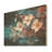 White Plumeria Liquid Art Flower Field I - Flower Field Wood Wall Art On Natural Pine Wood-1720653323