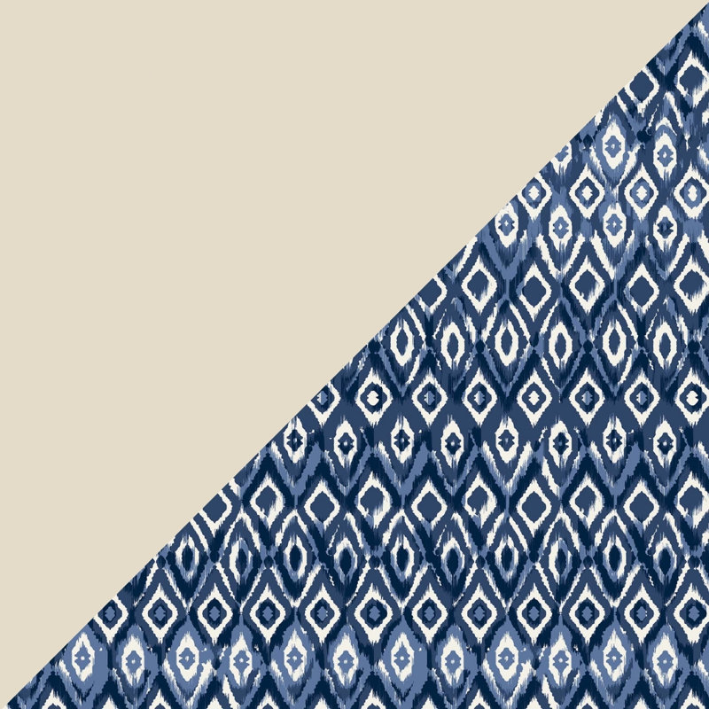 Outdoor Reversible Throw Pillow, 18" x 18"