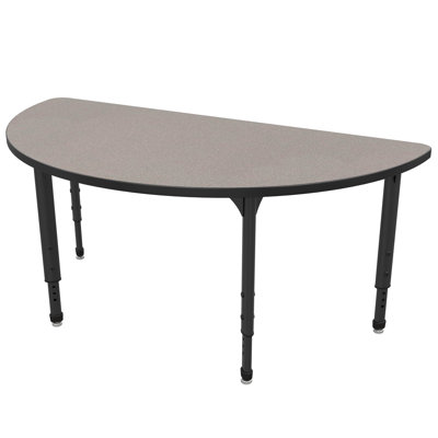 Table d'activité semi-ronde à hauteur réglable Marco Apex Series