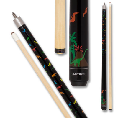 Action JR19 Junior Series Dinosaur Pool Cue - 48"