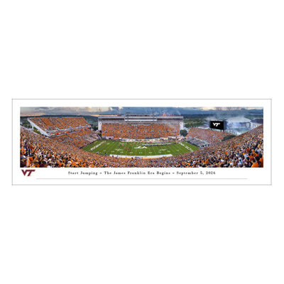 Virginia Tech Football - Unframed Print