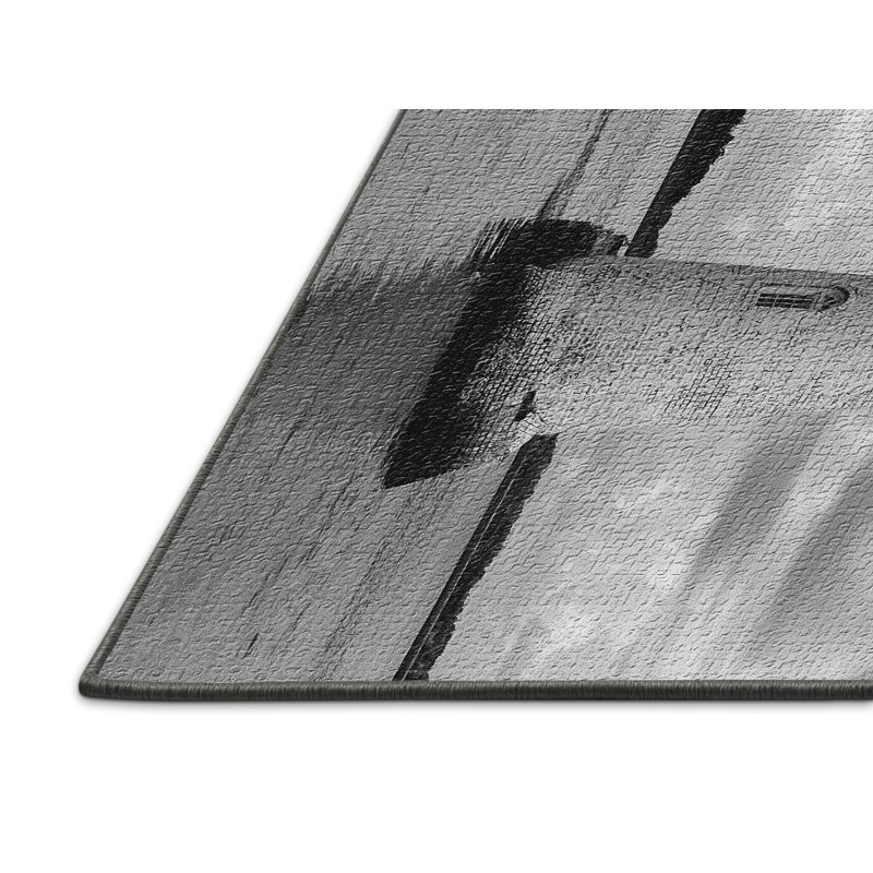 Tapis gris cockspur phare, Rectangle 2 pi x 4 pi