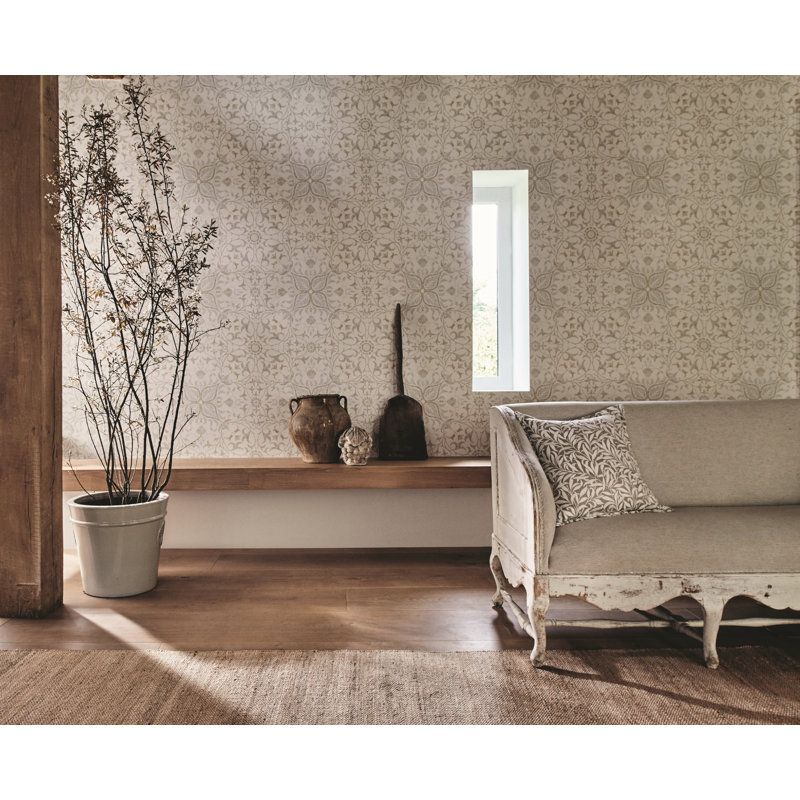 Pure Net Ceiling Wallpaper, Stone/Chalk