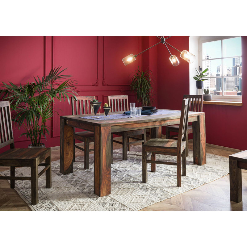 Tambora Solid Wood Dining Table, H76 x L260 x W100cm