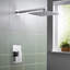 Système de douche cubique à pression équilibrée à fonction simple avec valve brute-94364468