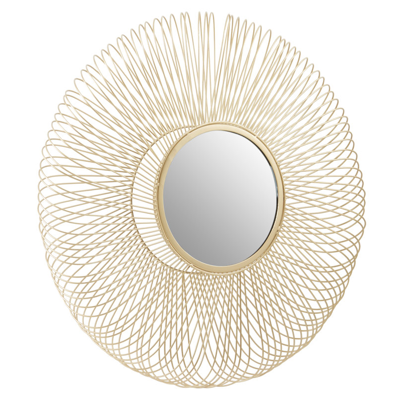Buckland Metal Flat Wall Mirror