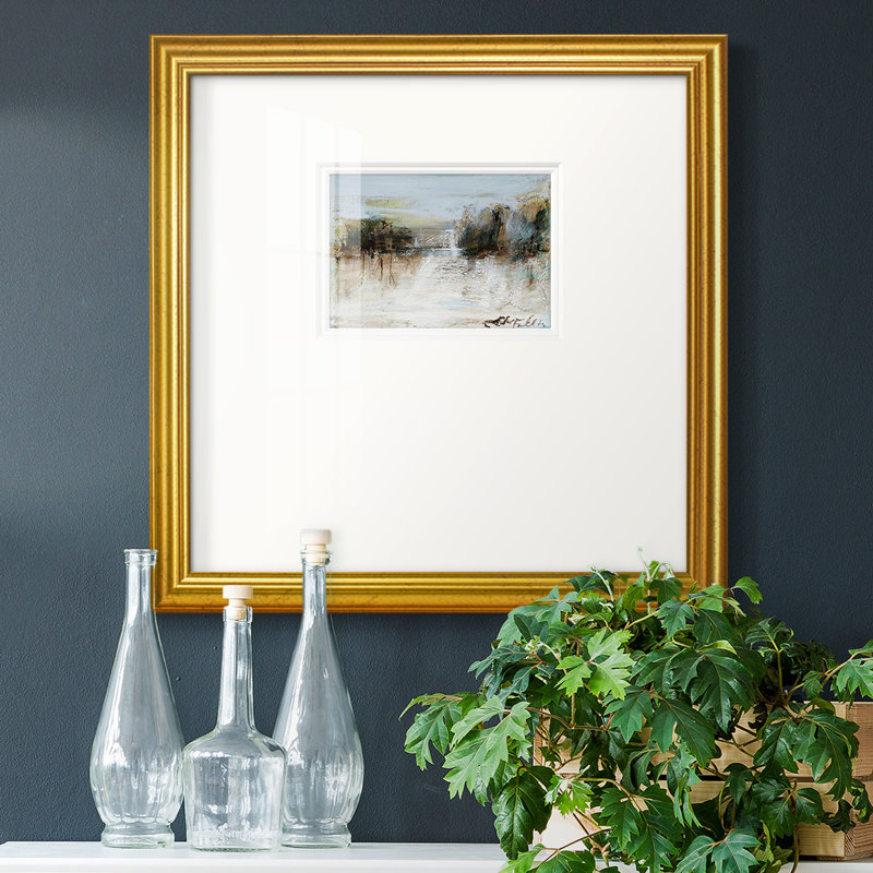 «Wintery Horizon Ipremium», reproduction encadrée, L 17 po x H 17 po