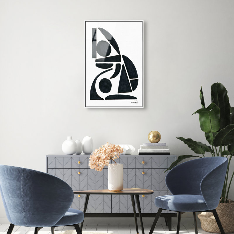 Manuel Roman - Abstracto High-Gloss Frameless Acrylic Glass Wall Art Abstract Print by Oliver Gal, Ready to Hang, 10 x 15