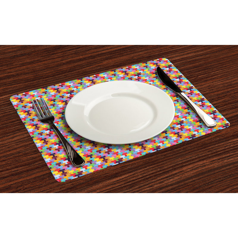 Polyester Kids Rectangle Placemat