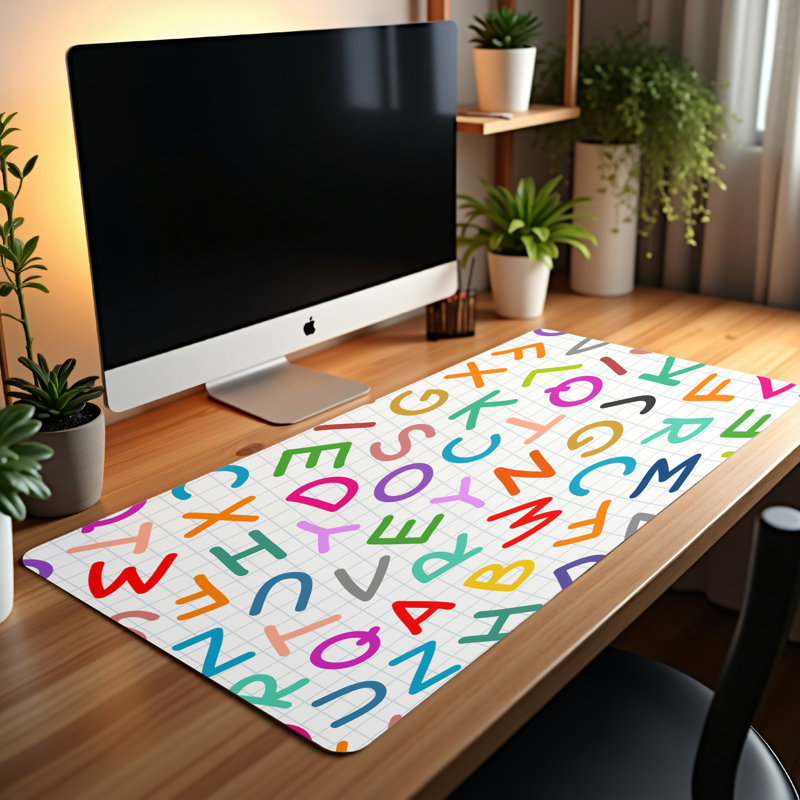 Polyester Desk Pad, 23.6x13.8