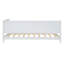 Lit de jour simple en bois L 79,8 po x l 41,9 po x H 30,7 po, style élégant-483642886-483642887