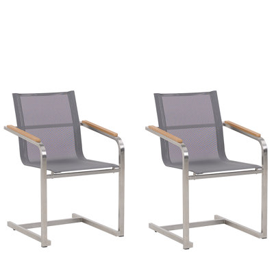 Kinde Patio Dining Armchair with Cushion