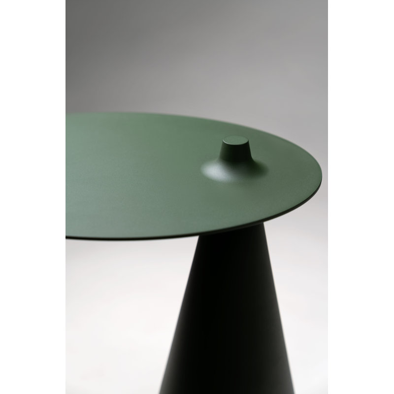 FEZ End Table, Olive Green