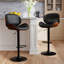Tabourets de bar rembourrés en polyuréthane de style Mid-Century-1303757367