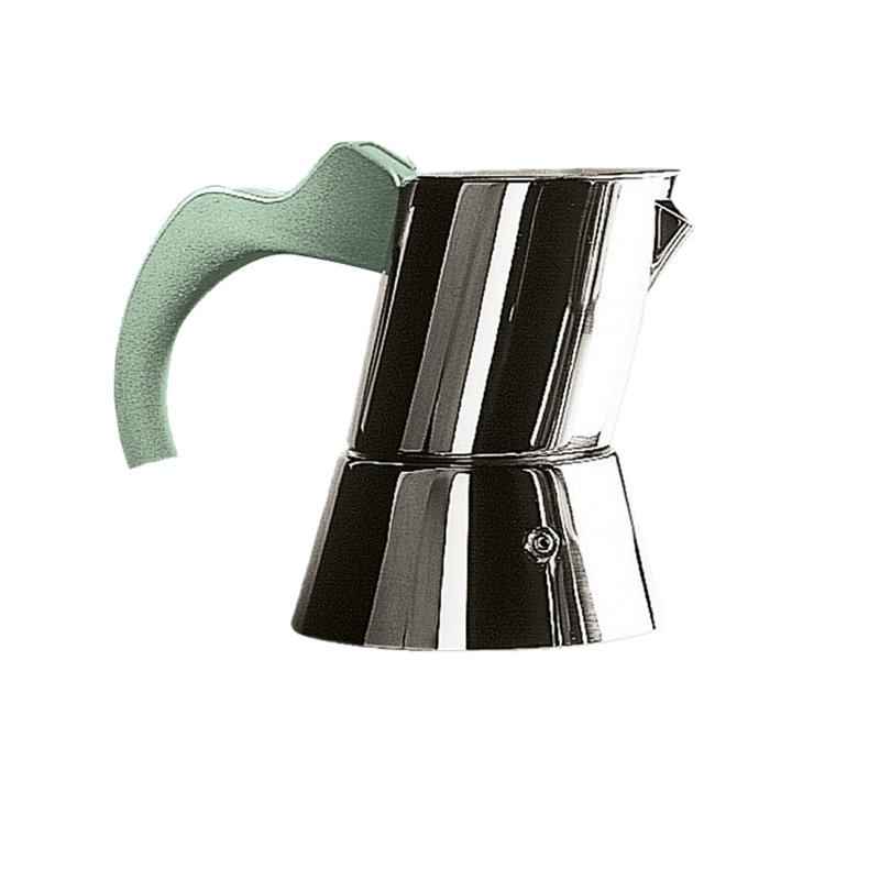 Ergonomica Coffee Maker 4/6 Cups - 1 Piece - Cobalt, 6" H x 4.37" W x 6.75" D, Green