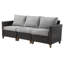 Ensemble de 3 meubles de patio en rotin Umeh