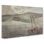 Downs In Winter by Eric Ravilious - Wrapped Canvas Painting-61849240