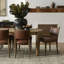 Bella Leather Upholstered Dining Chair-778893082