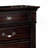 Traditional Style Beautiful Nightstand, Dark Walnut
