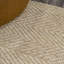Tapis ivoire tissé à la main Helia-954440148