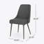 Chaise en tissu