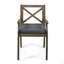 PERLA DINING CHAIR,2PCS With 2 Cushions