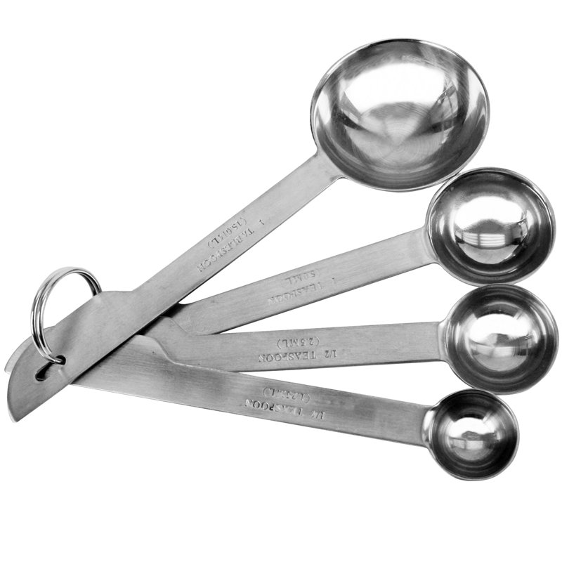 Thunder Group Inc. 5 -Piece Stainless Steel Measuring Spoon Set