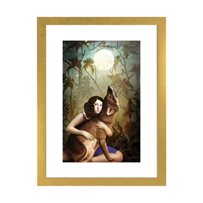 La lune II par Catrin Welz-Stein - reproduction