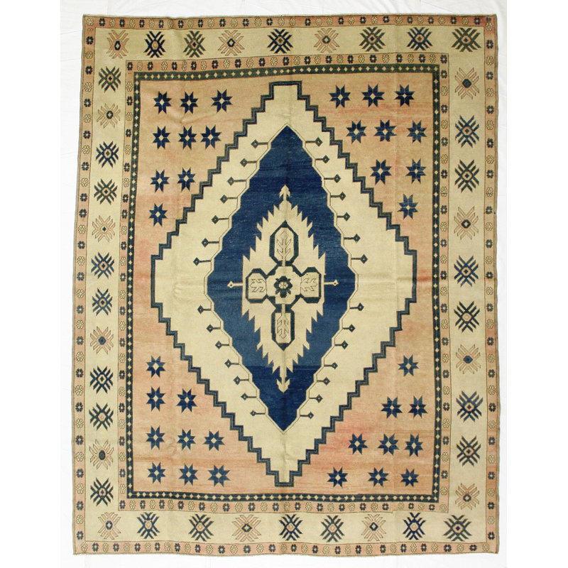 Bhavith One-of-a-Kind 8′9″ X 11'3″ 1970s Wool Area Rug