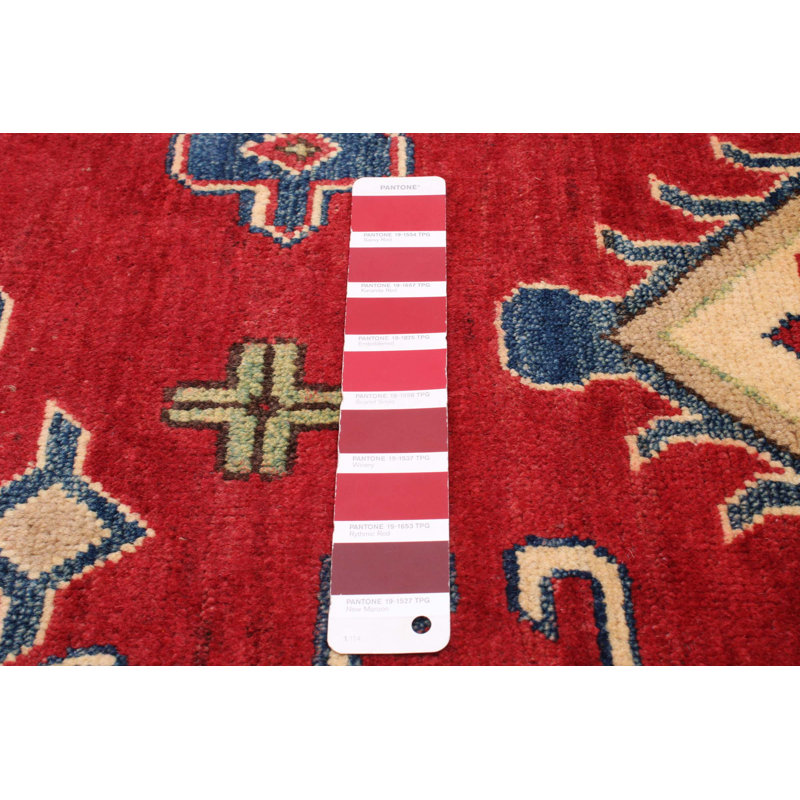 One-of-a-Kind 6'5" X 9'5" New Age Wool Area Rug in