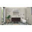 Ensemble de meuble-lavabo mural simple 47 po Korrina-646170134