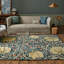 Wool Floral Area Rug-1922856408