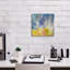  «Joint Light We Night» par Dorothy Fagan, art mural sur toile, 12 po x 12 po