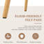 49.5cm H Upholstered Dining Chairs With Wooden Legs-382160465-392167204