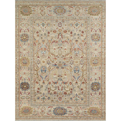 Hand Knotted Wool Oriental Indoor Rug