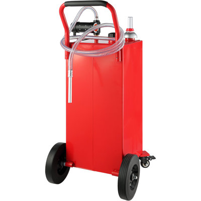 30 Gallon Diesel Caddy, 23.5 L min, 180W Portable Storage Tank Container with Electric Pump Wheels, Diesel Transfer Storage Tank for Fueling
